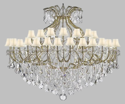 Maria Theresa Crystal Chandelier With Shade