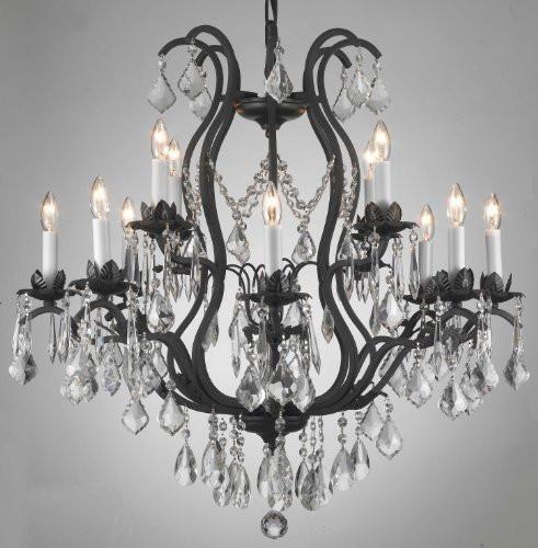 Enhance your space with the timeless elegance of our crystal and wrought iron chandelier. Learn how to add crystals to a chandelier with our easy-to-follow guide, transforming your fixture into a dazzling focal point. Elevate your decor with our wrought iron and crystal chandelier, combining classic design with modern sophistication. Discover the proper way to hang crystals on a chandelier to achieve a stunning display of shimmering light.